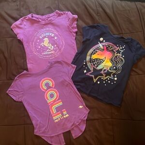 Bundle of 3 youth small girl shirts